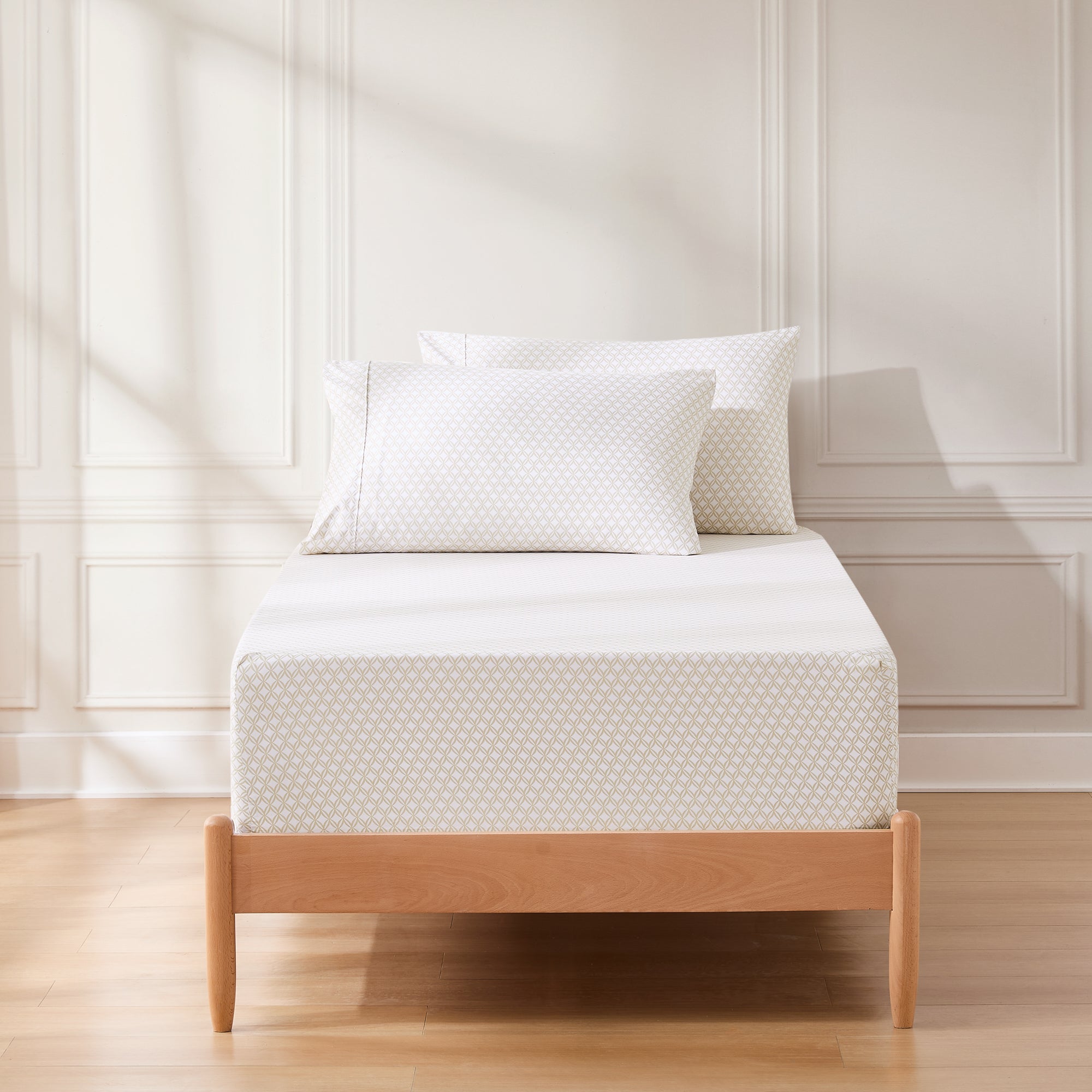 Premium 400 Thread Count Egyptian Cotton Sheet Set - Queen Size, Soft Breathable Bed Sheets for All Seasons - Perfect for Master Bedroom, Guest Room & Airbnb