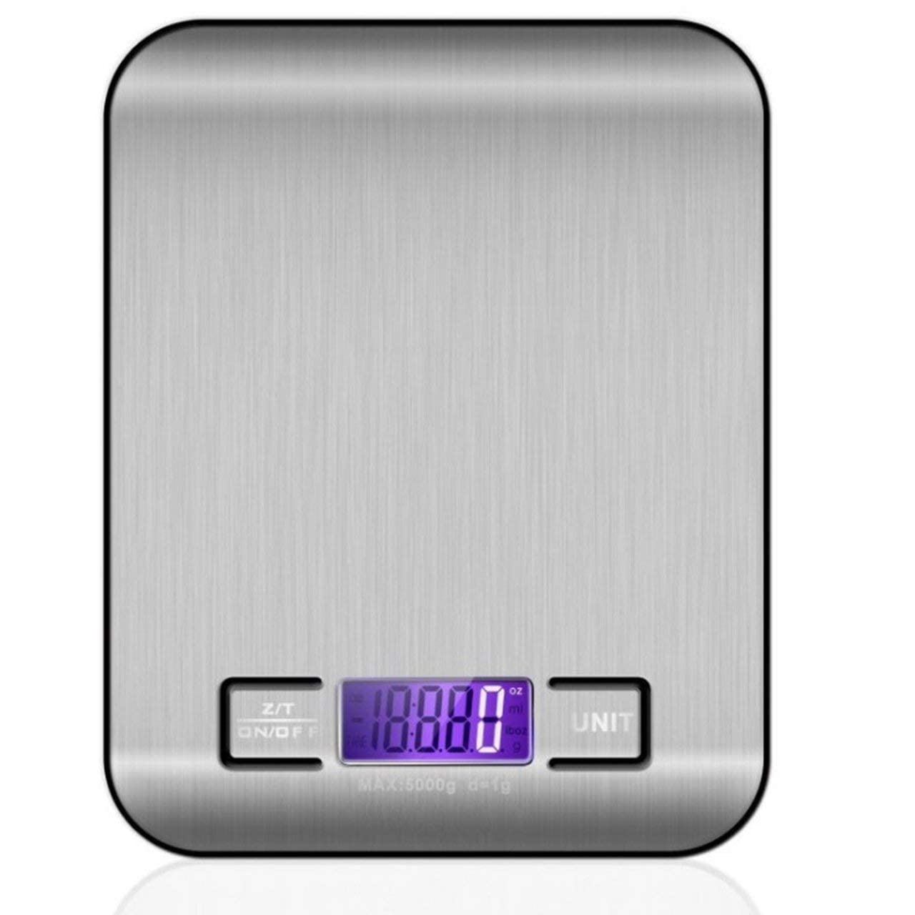 Stainless Steel Digital Kitchen Scale - 5kg/10kg Precise Electronic Food Scale for Cooking, Baking & Jewelry Weighing | Perfect for Home, Restaurant & Commercial Use