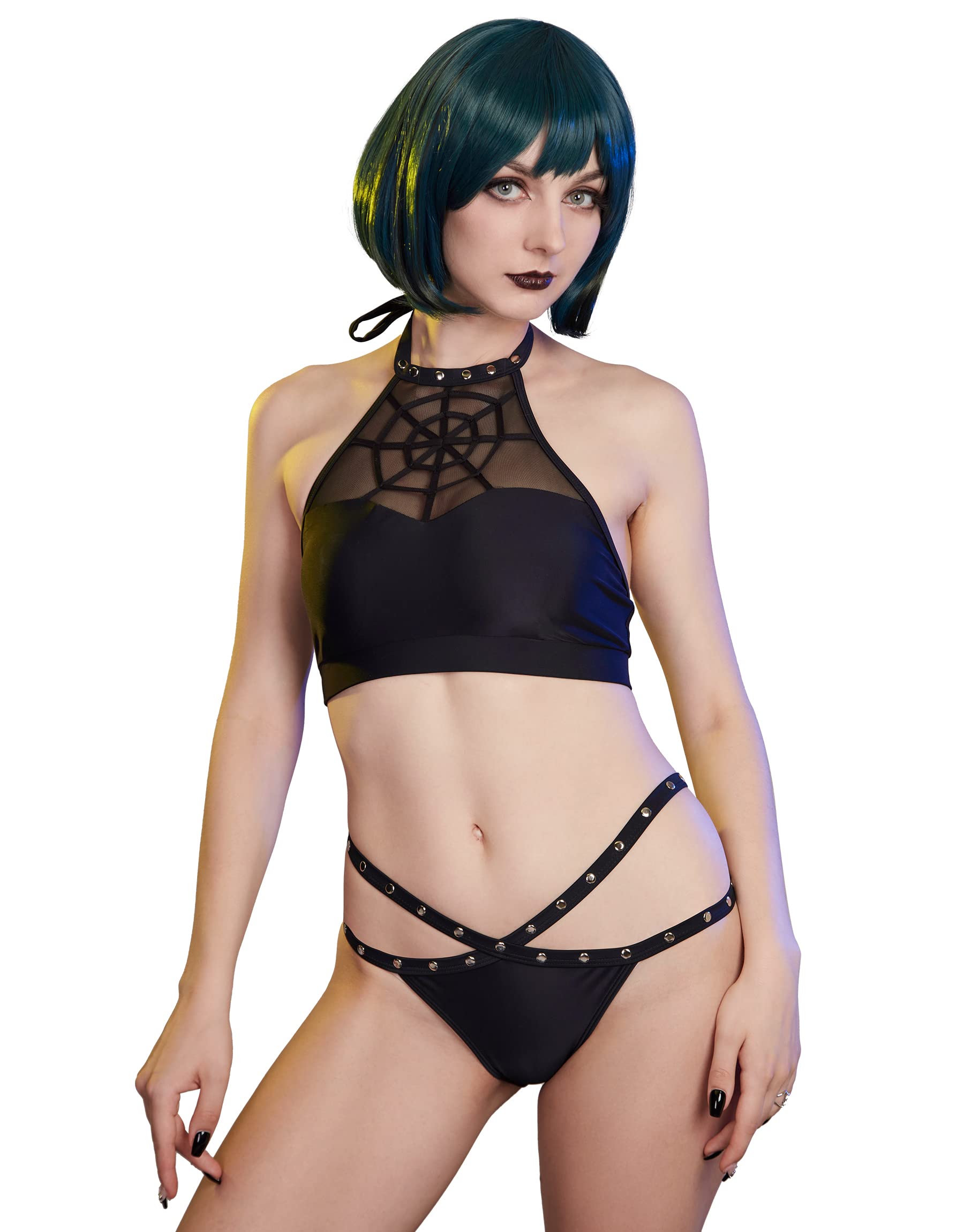 Haikyuu Anime Women's Two Piece Bikini Set - Kawaii Swimwear Bathing Suit for Beach, Pool Party & Summer Vacation