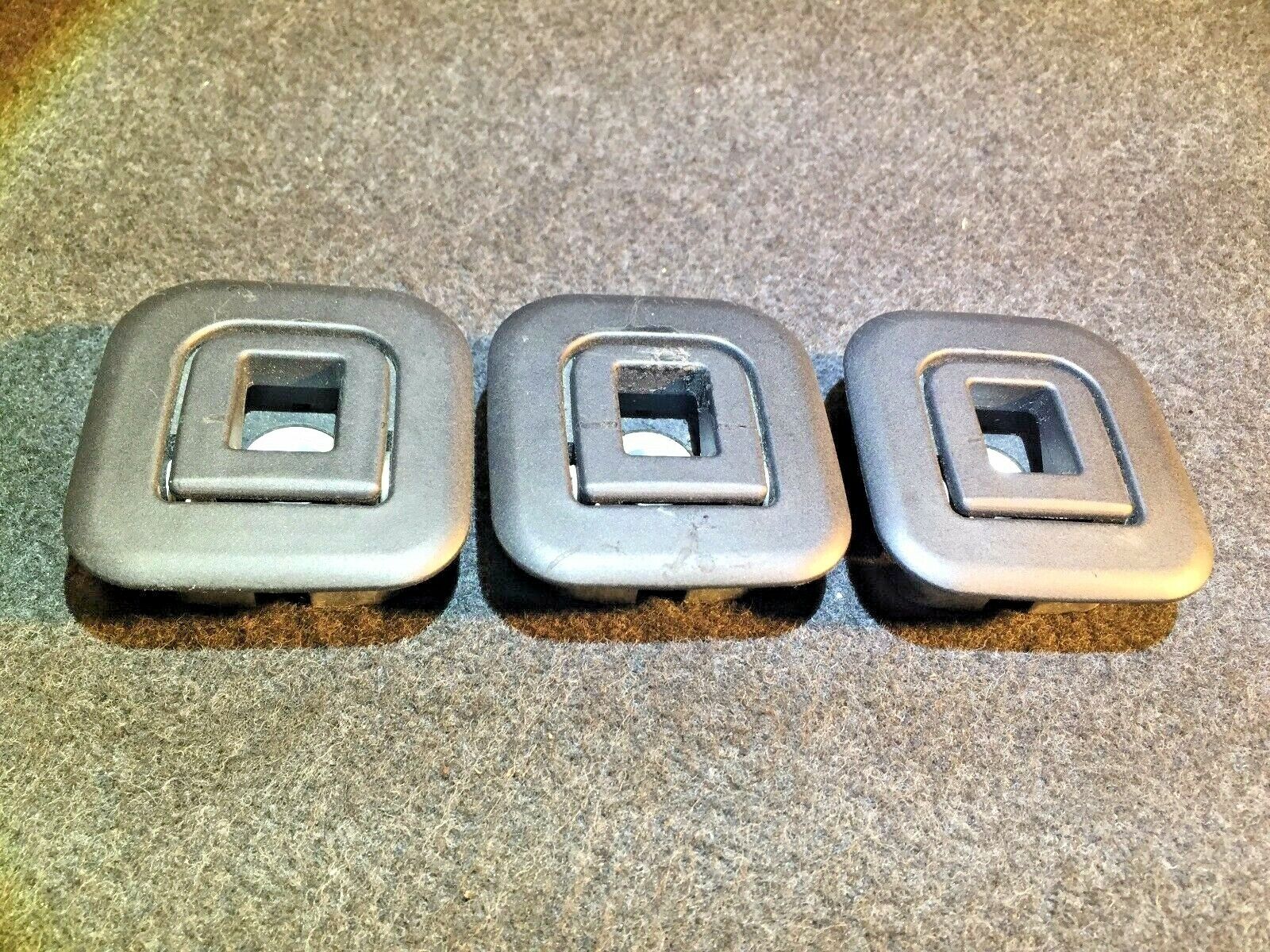 02 03 04 05 BMW E60 E61 E65 Rear Trunk Cargo Hook 3pcs OEM - Perfect for Securing Groceries, Luggage & Shopping Bags in Your BMW Sedan