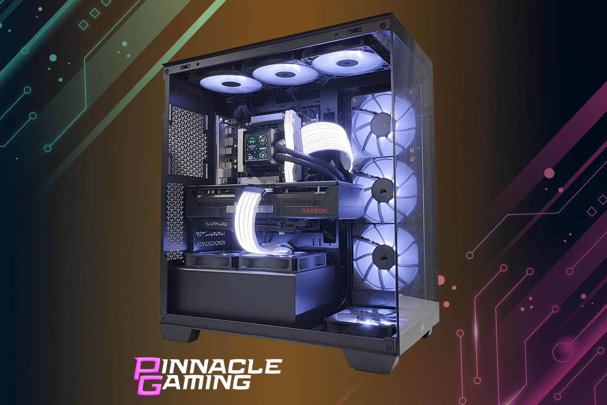 Custom Gaming Desktop PC - Intel Core Ultra 9, RTX 5080, 2TB SSD, 64GB DDR5, WiFi 6 - High Performance Computer for 4K Gaming, Streaming & Content Creation