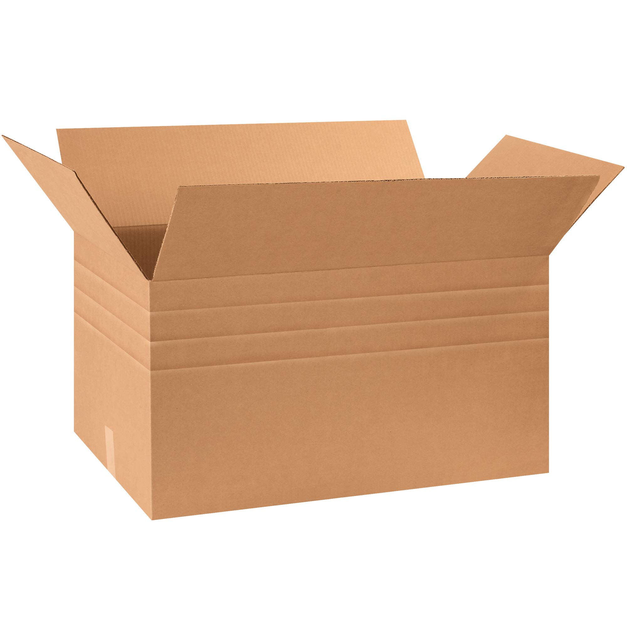Aviditi MD301716 Heavy Duty Corrugated Cardboard Box 30x17x16 Inches - Kraft Brown Shipping Boxes for Moving, Packing & Storage (15 Pack) | Perfect for Home Relocation, Warehouse Organization & Ecommerce Shipping