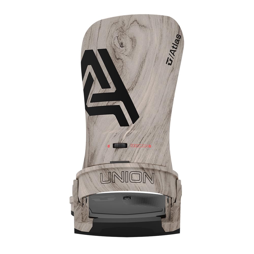 Union Atlas Men's Snowboard Bindings - High-Performance Snowboard Bindings for All-Mountain Riding & Freestyle - Perfect for Powder, Park & Backcountry Adventures