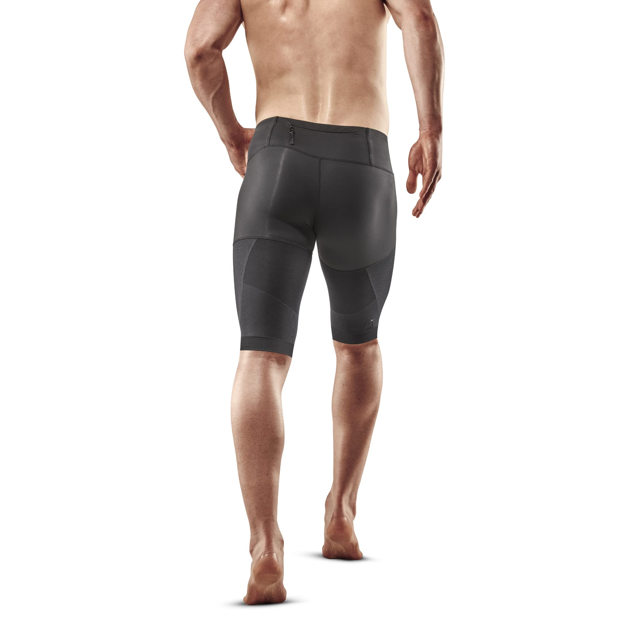 CEP Men's Compression Running Shorts - Breathable & Moisture-Wicking for Marathon Training & Gym Workouts - Ideal for Running, Cycling & CrossFit