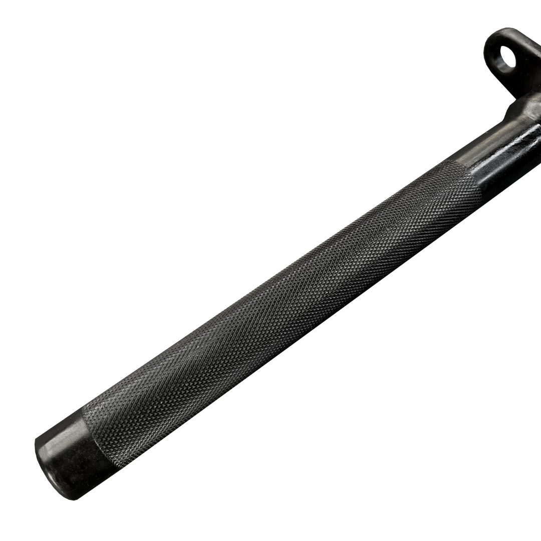 60cm Straight Bar Revolving Black XL - Perfect for Home Gyms, Fitness Training, and Strength Workouts