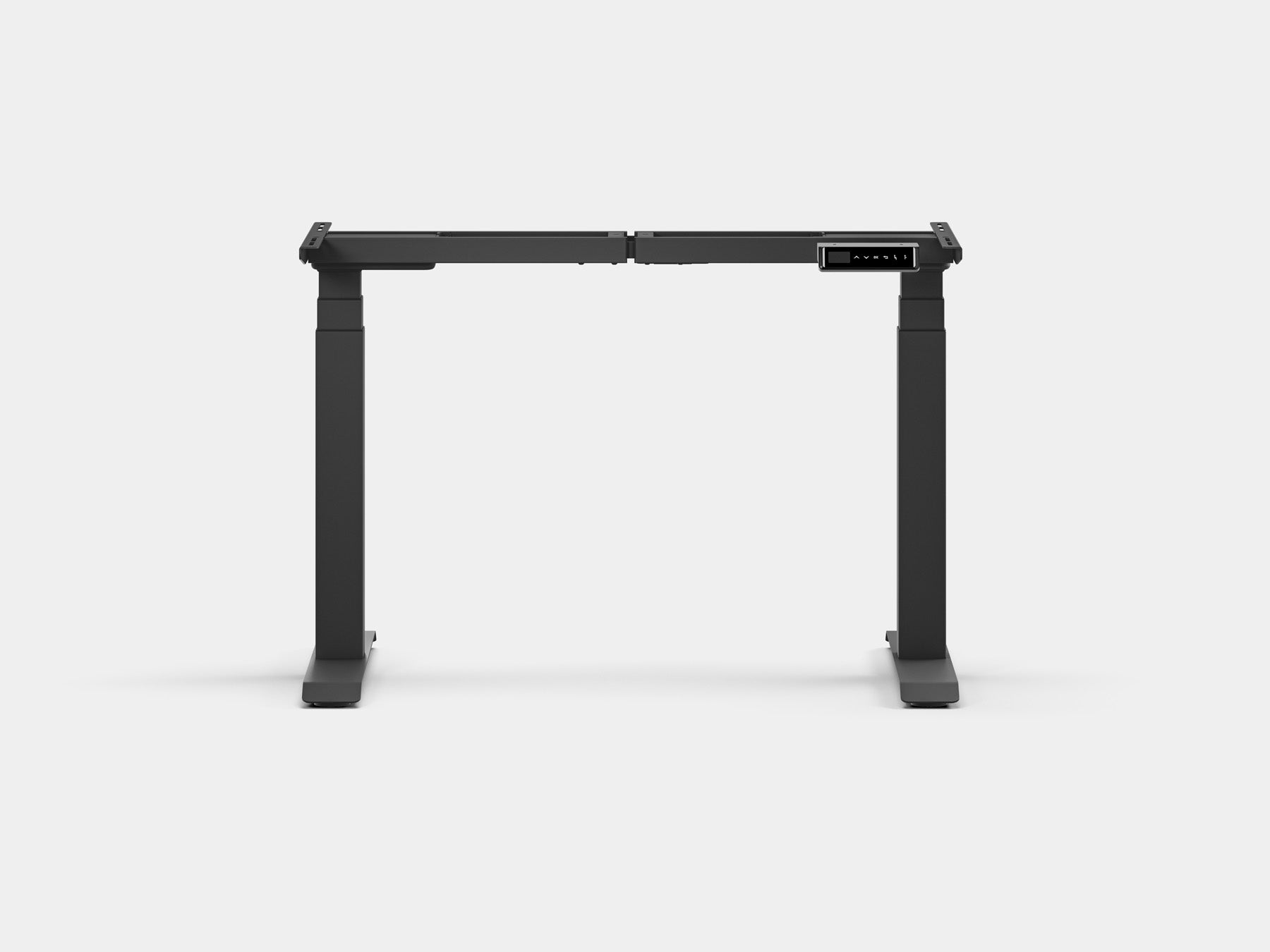 Adjustable Height Standing Desk Frame - Electric Sit Stand Desk Converter with Touch Panel Control for Home & Office Workspace - Ergonomic Workstation Solution for Back Pain Relief & Productivity Boost