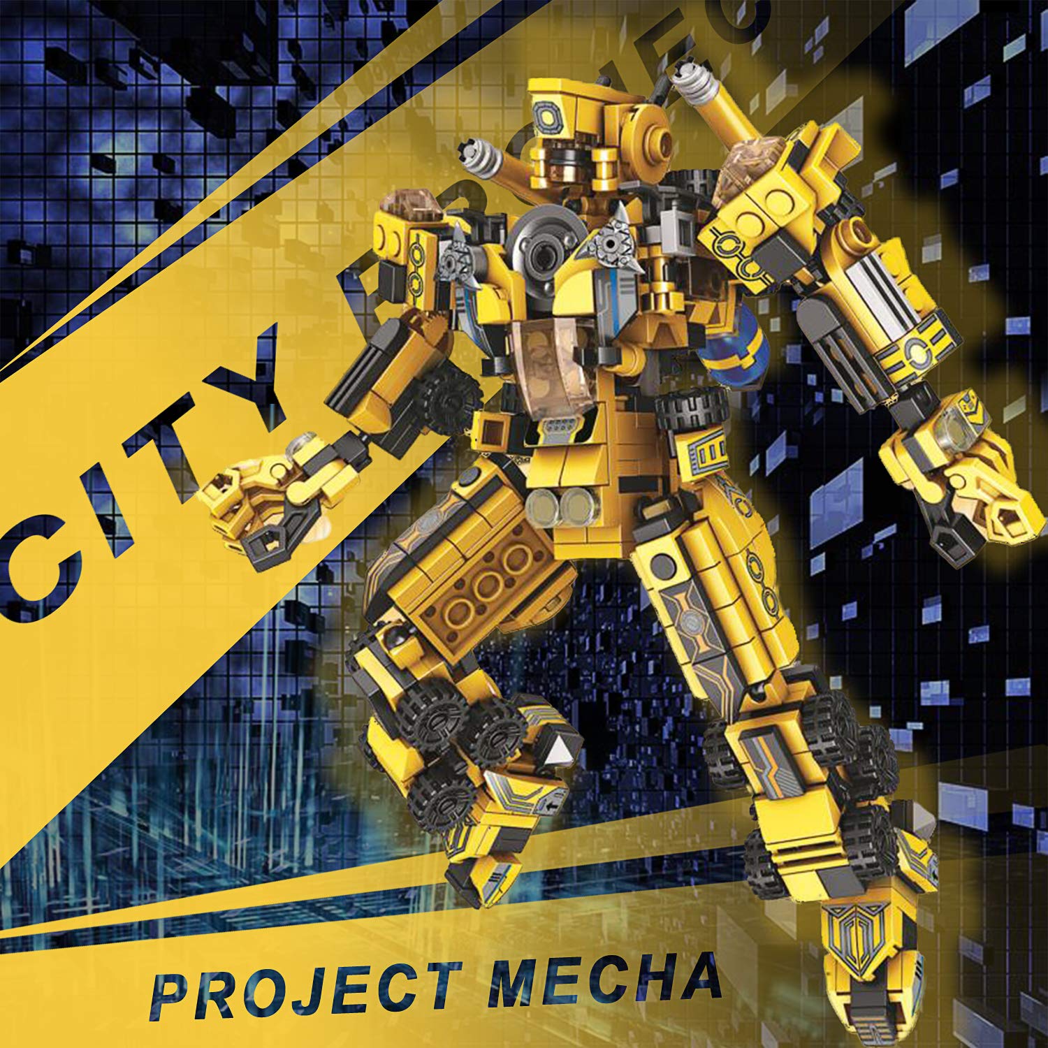 STEM Robot Building Kit for Kids Ages 6-11 - 573pcs Engineering Construction Toy with Vehicles, Educational Science Gift for Boys & Girls - Perfect for School Projects, Birthday Gifts & Creative Play