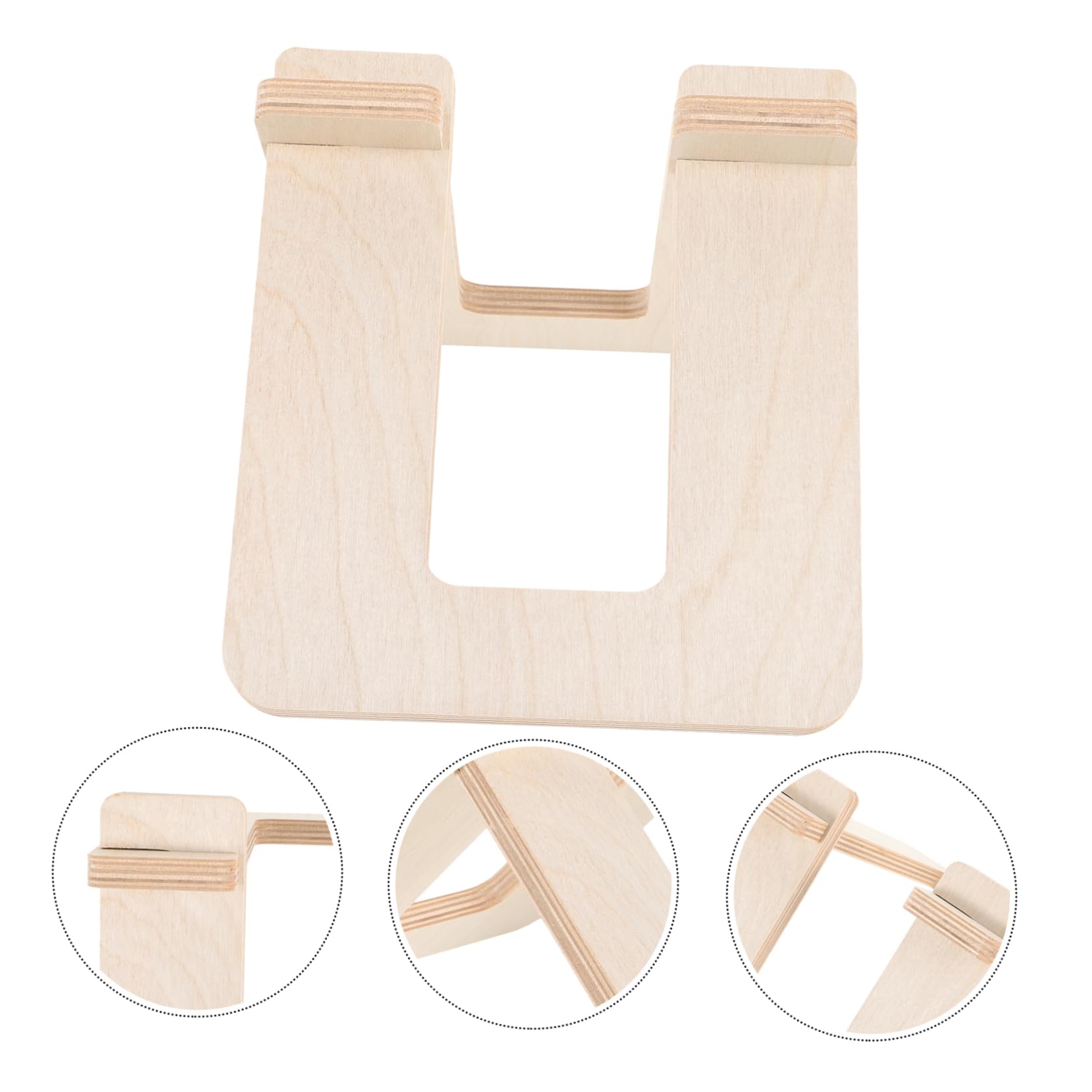 Portable Wooden Bike Stand for Kids - Detachable Scooter Rack with Balanced Support | Perfect for Boys & Girls Bicycles, Ideal for Garage Storage & Outdoor Play