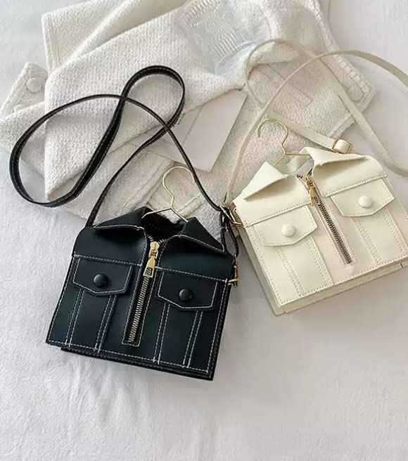 Stylish Shirt-Shaped Crossbody Purse for Women - Trendy Fashion Accessory for Casual Outings & Parties