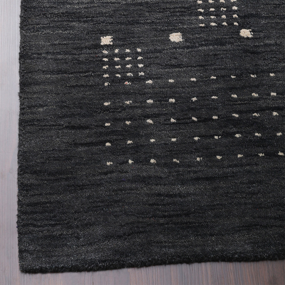 Handmade Ipswich Premium Wool Rug - Soft & Durable Hand-Knotted Area Rug for Living Room, Bedroom, or Office Decor