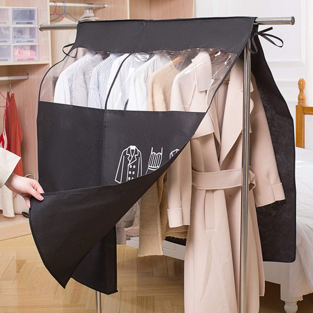 iFundom Clear Hanging Garment Bags for Clothes Storage - 43.7