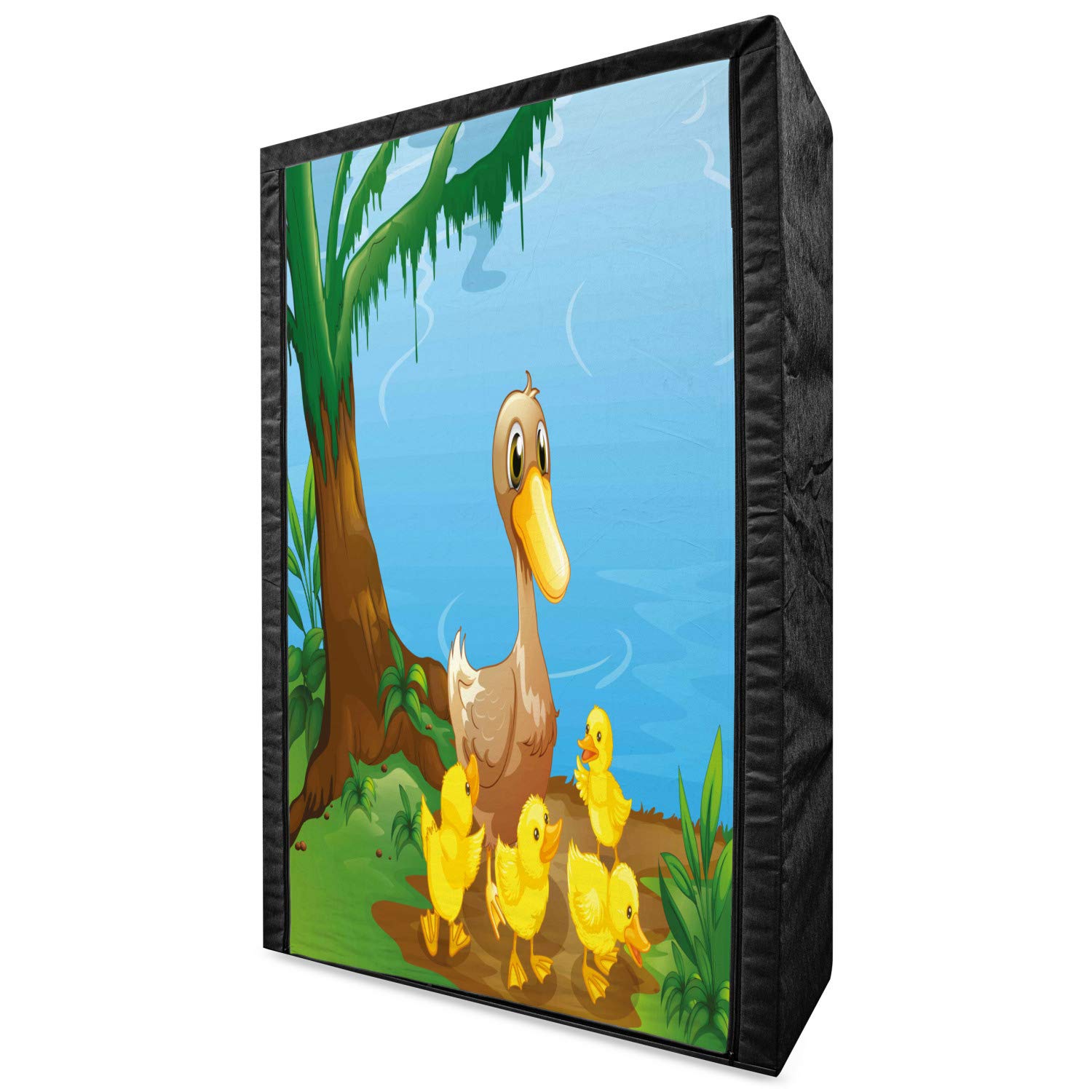 Ambesonne Duck Portable Fabric Wardrobe - 42.5