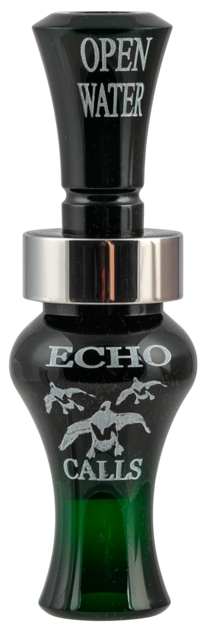 INC 77764 Open Water Duck Dark Green Single Reed Acrylic Duck Call - Hunting Gear for Waterfowl & Outdoor Enthusiasts - Perfect for Duck Hunting Season & Wildlife Calling