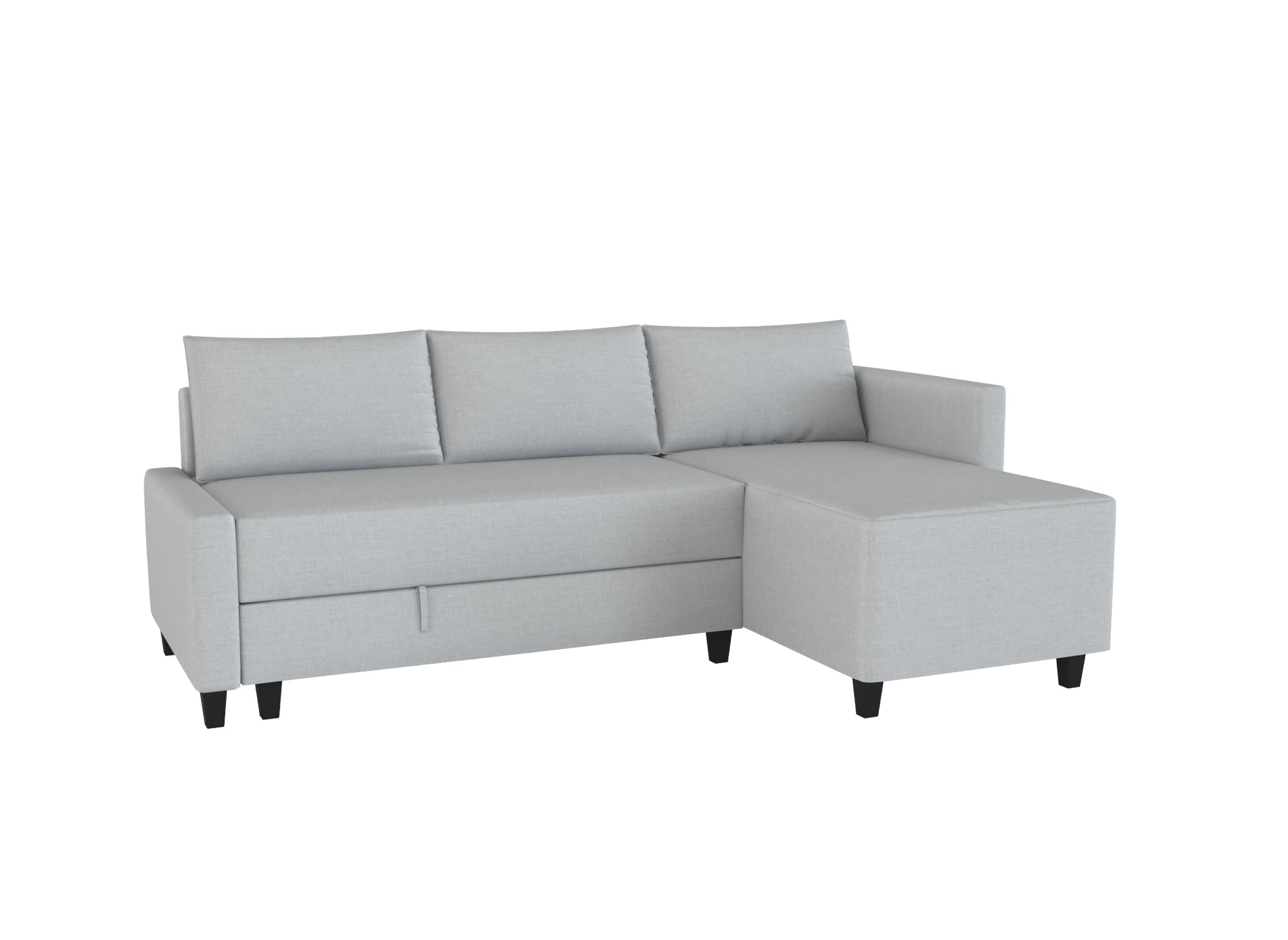 Flybacken Corner Sofa Bed Cover - Loose Fit Left Section - Stretchable Fabric Protector for Living Room, Bedroom & Guest Room