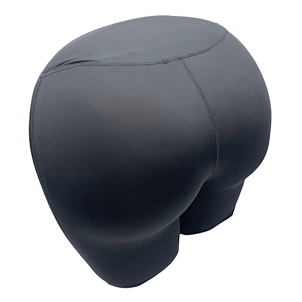 **Ergonomic Butt-Shaped Pillow for Back & Hip Support - Soft Natural Comfort for All Sleepers - Yoga Pant Cover Included - Stress & Anxiety Relief - Perfect for Side Sleepers, Office Chairs & Meditation**