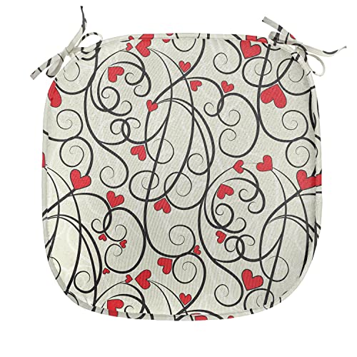 Eggshell Vermilion Black