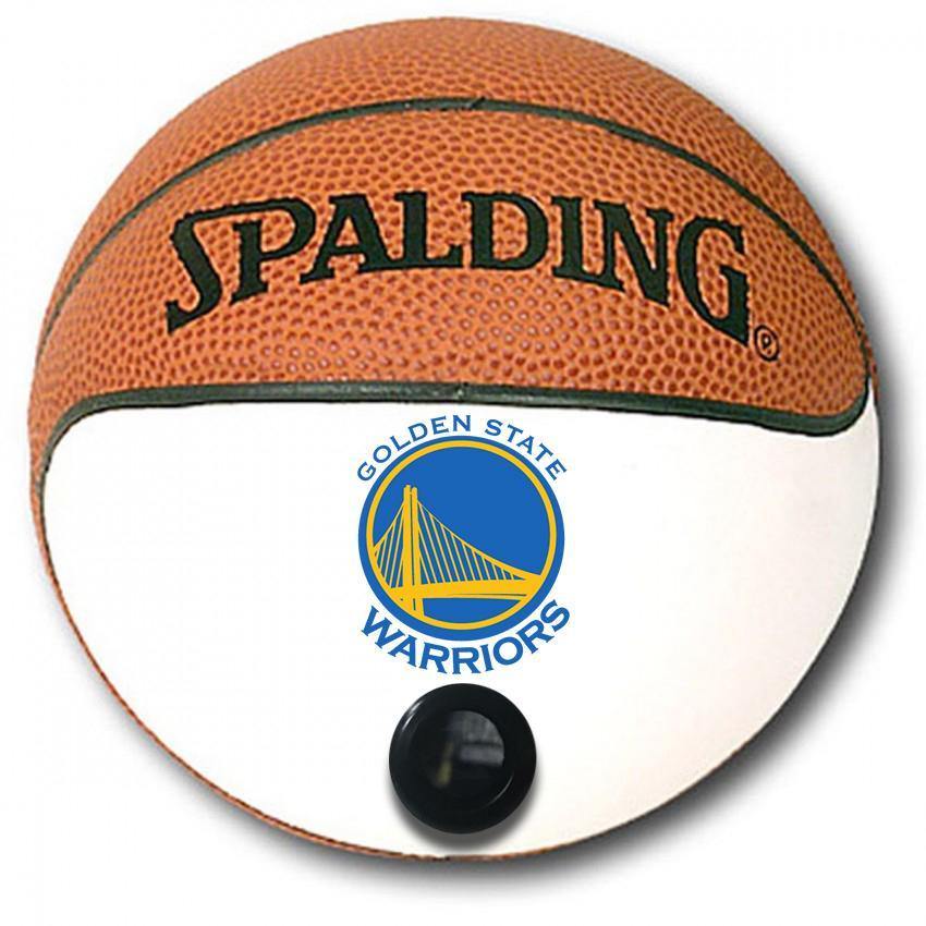 Warriors NBA Collectible Miniature Basketball with Picture - FANZ Collectibles - Perfect for Sports Fans & Memorabilia Collectors