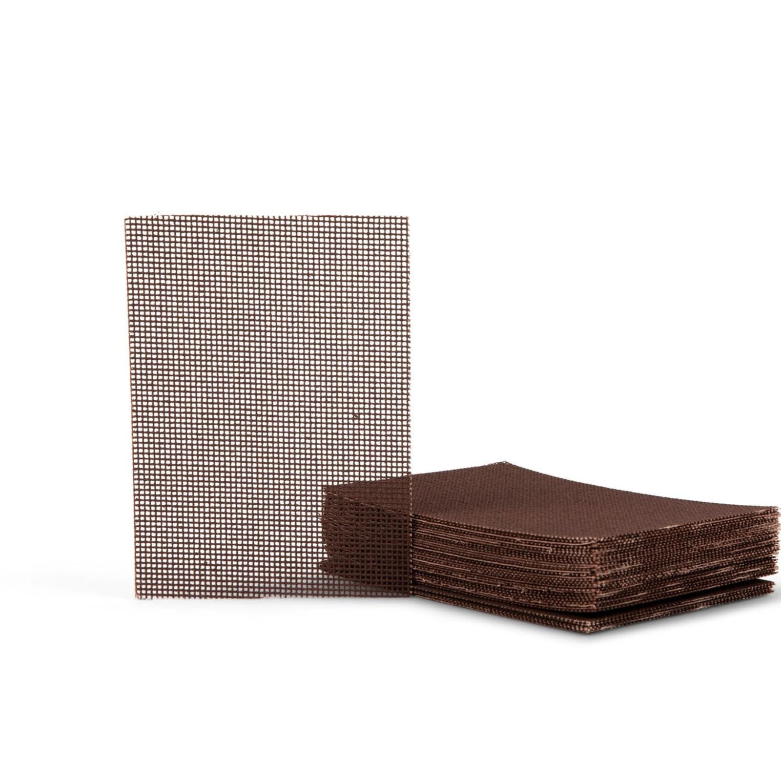 AmerCareRoyal Griddle Cleaning Screens - 400 Pack Pre-Treated Abrasive Mesh Pads for Flat Top Grill Maintenance - Enhances Food Taste, Professional Griddle & Grill Accessories - Perfect for Restaurants, Food Trucks & Home BBQ Cleaning