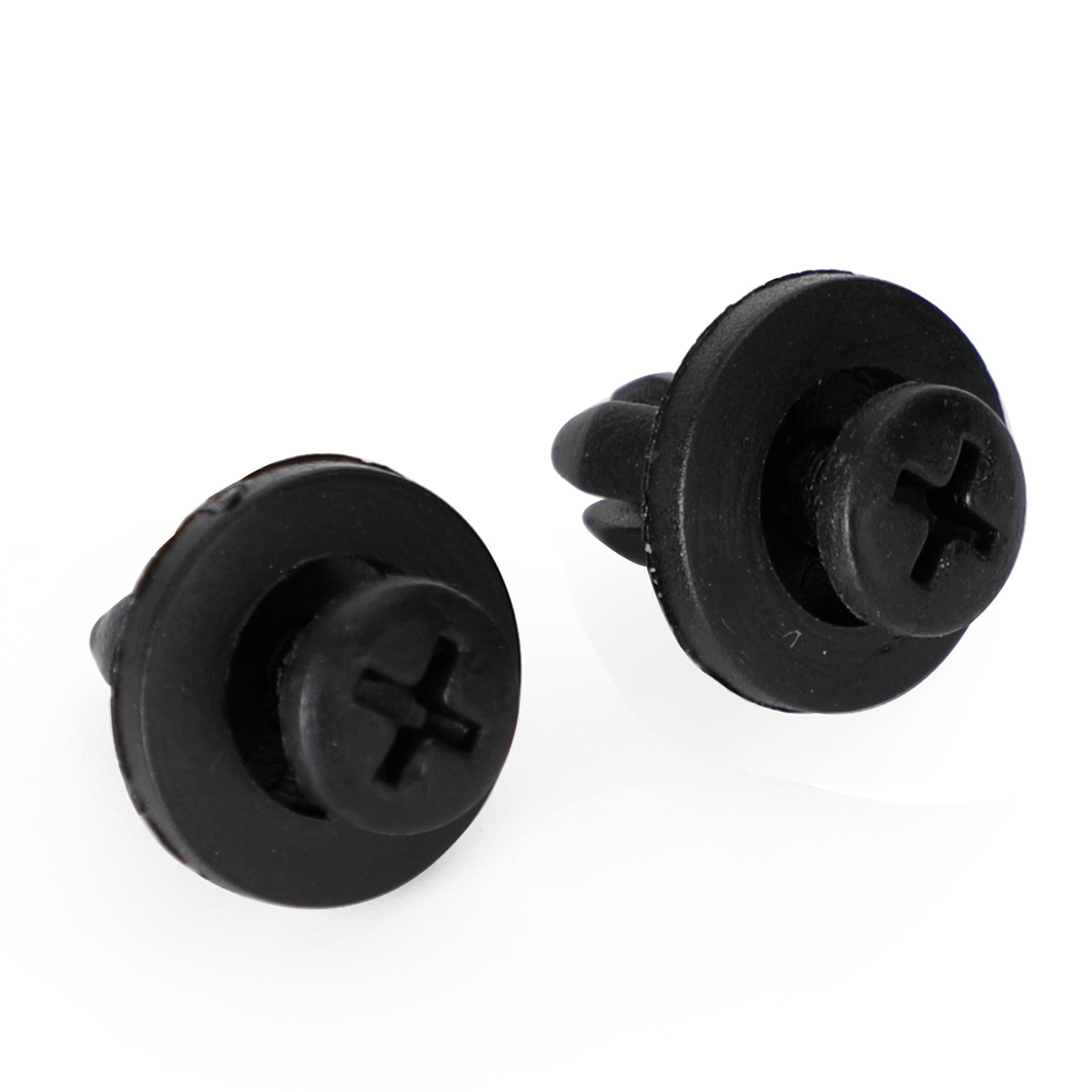 10x 6mm Fairing Clip Screw Rivets Panel Trim for Suzuki GSX, Burgman, V-Strom - Motorcycle Body Repair & Maintenance Accessories - Perfect for DIY Bike Restoration and Plastic Panel Fastening