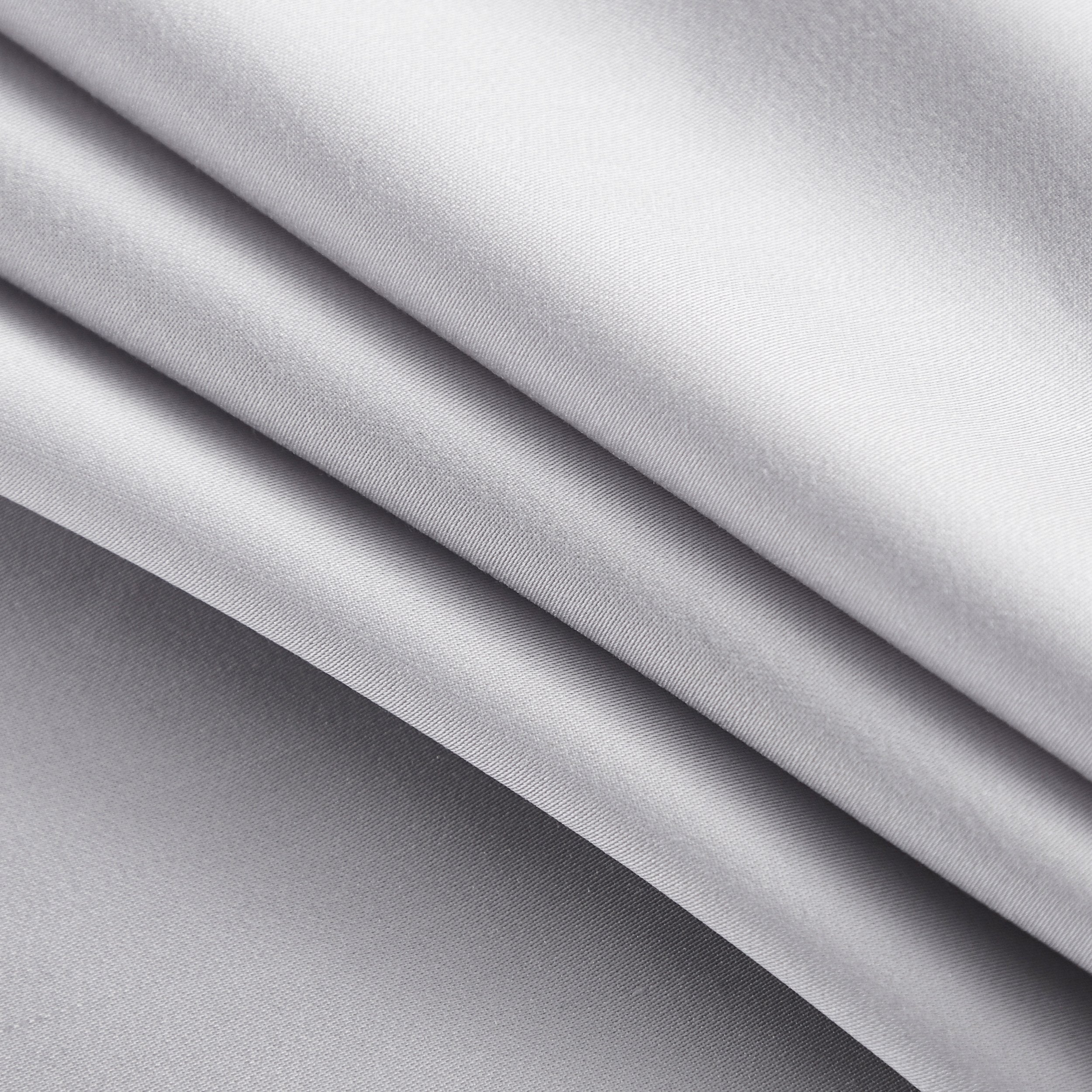 Premium TENCEL™ LF Silvery Grey Bolster Pillowcase - Luxury Bedding for Side Sleepers & Neck Support - Perfect for Home, Hotel, and Spa Use