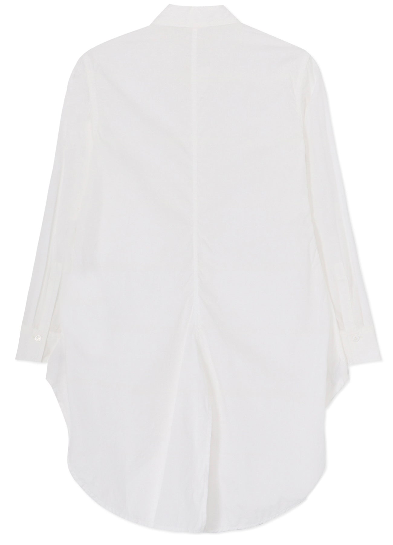 Women's Cotton Broad Hidden Button Long Blouse - Elegant Loose Fit Tunic Top for Casual Wear, Office & Special Occasions