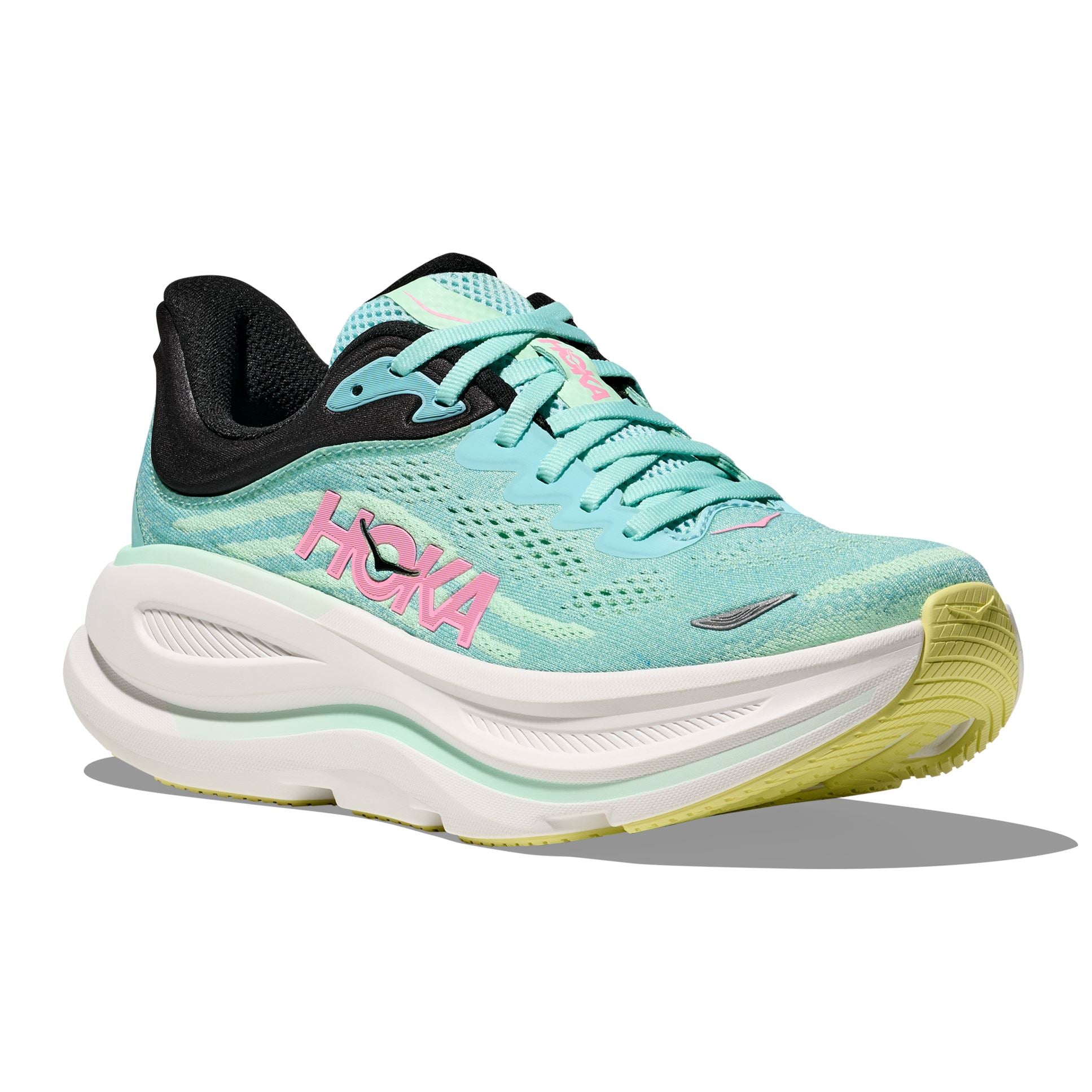 HOKA Bondi 9 Women's Running Shoes - Medium & Wide Width - Cushioned for Long-Distance Running & Walking Comfort