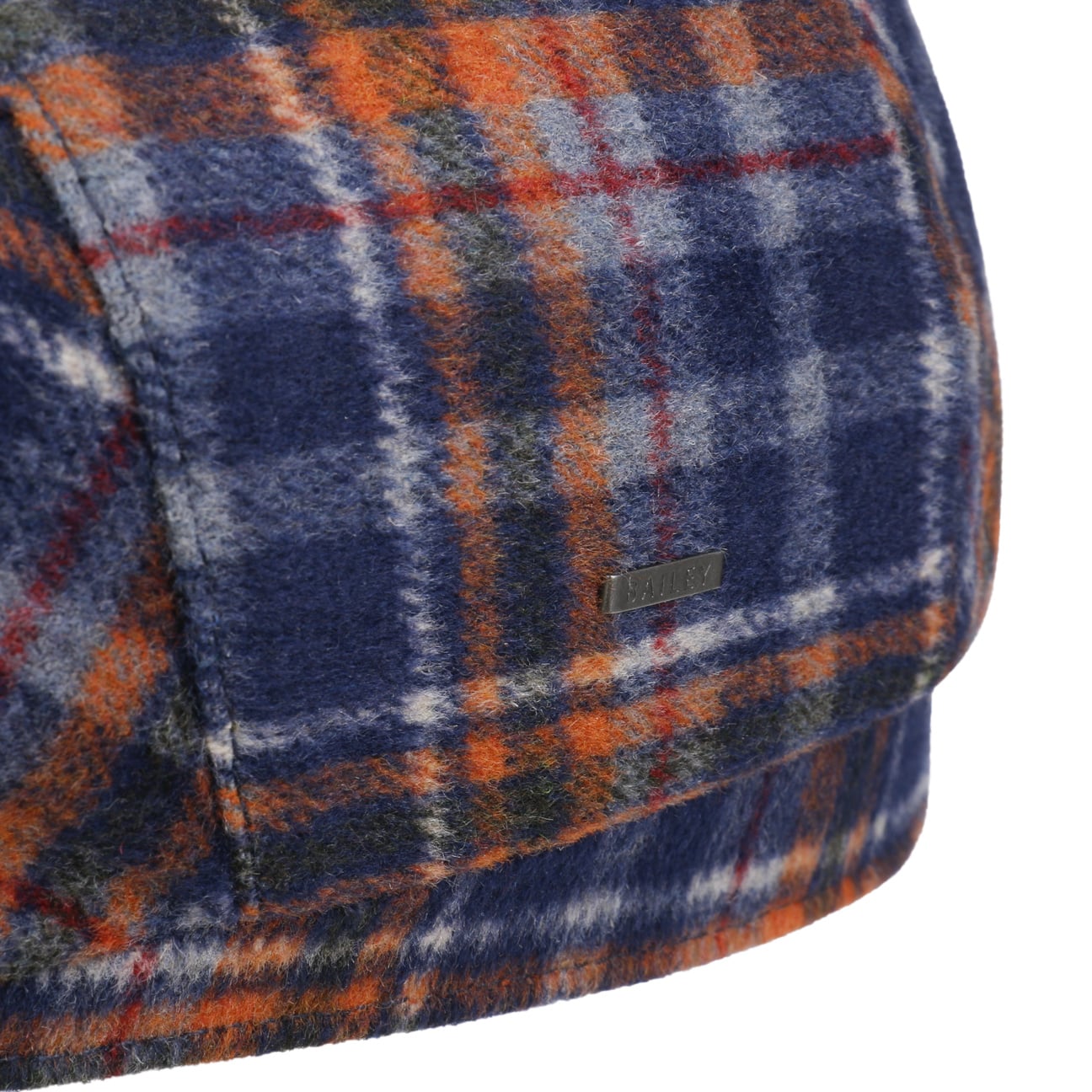 Bailey 1922 Men's Wool Flat Cap with Ear Flaps - Winter Warm Hat for Outdoor Activities, Hunting & Casual Wear