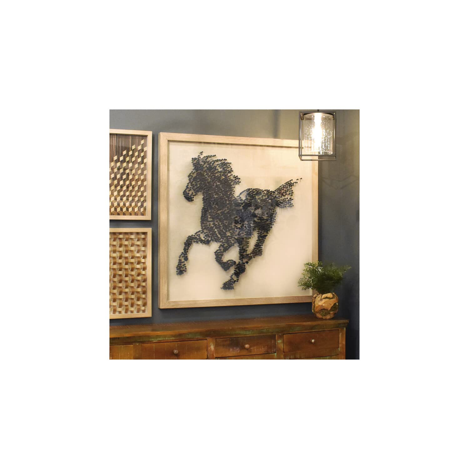 Yosemite Steed Silhouette Wall Art for Home Decor