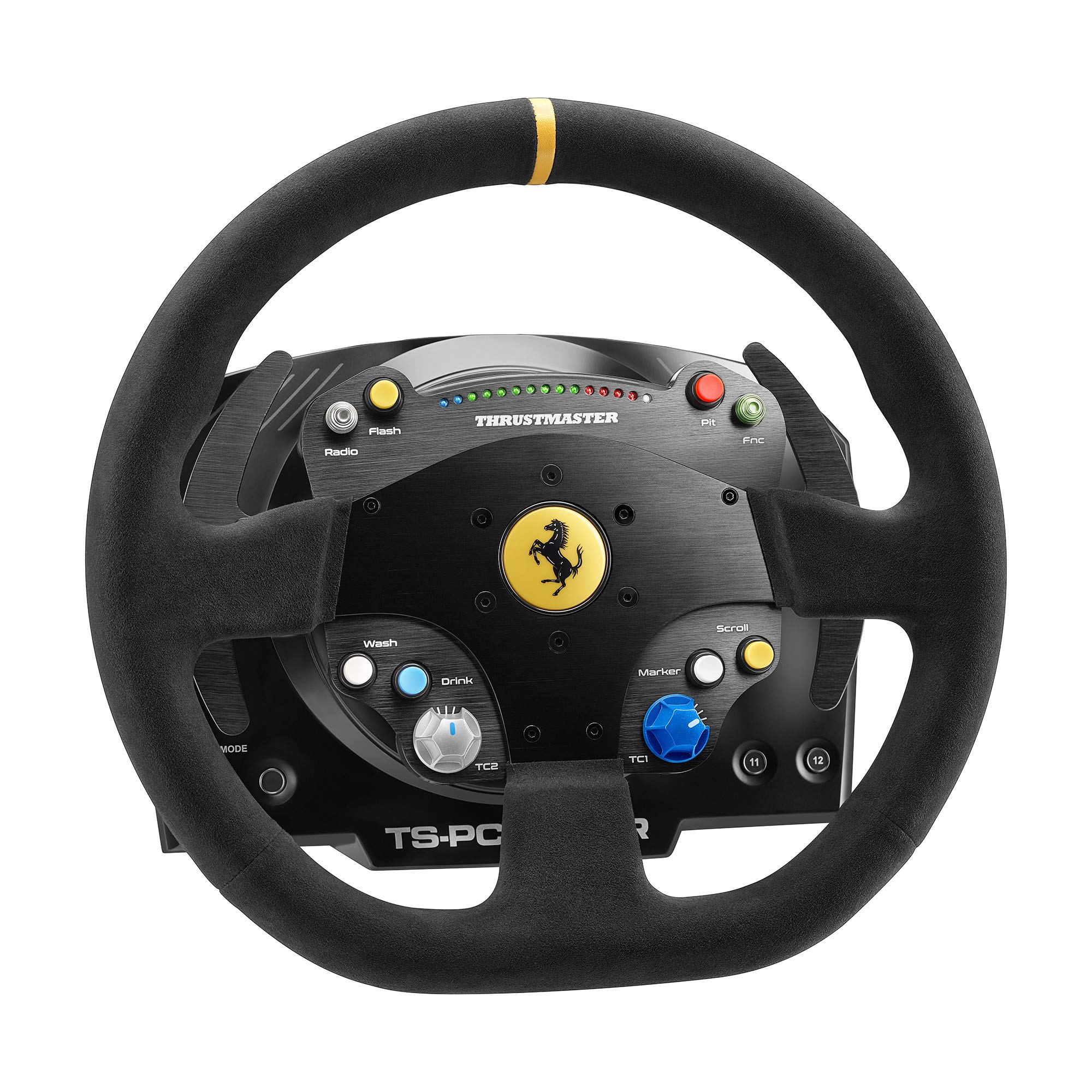 Thrustmaster TS-PC Racer Ferrari 488 Challenge Edition - High Torque Force Feedback Racing Wheel (270°-1080° Adjustable) for PC - Perfect for Sim Racing & Gaming Enthusiasts