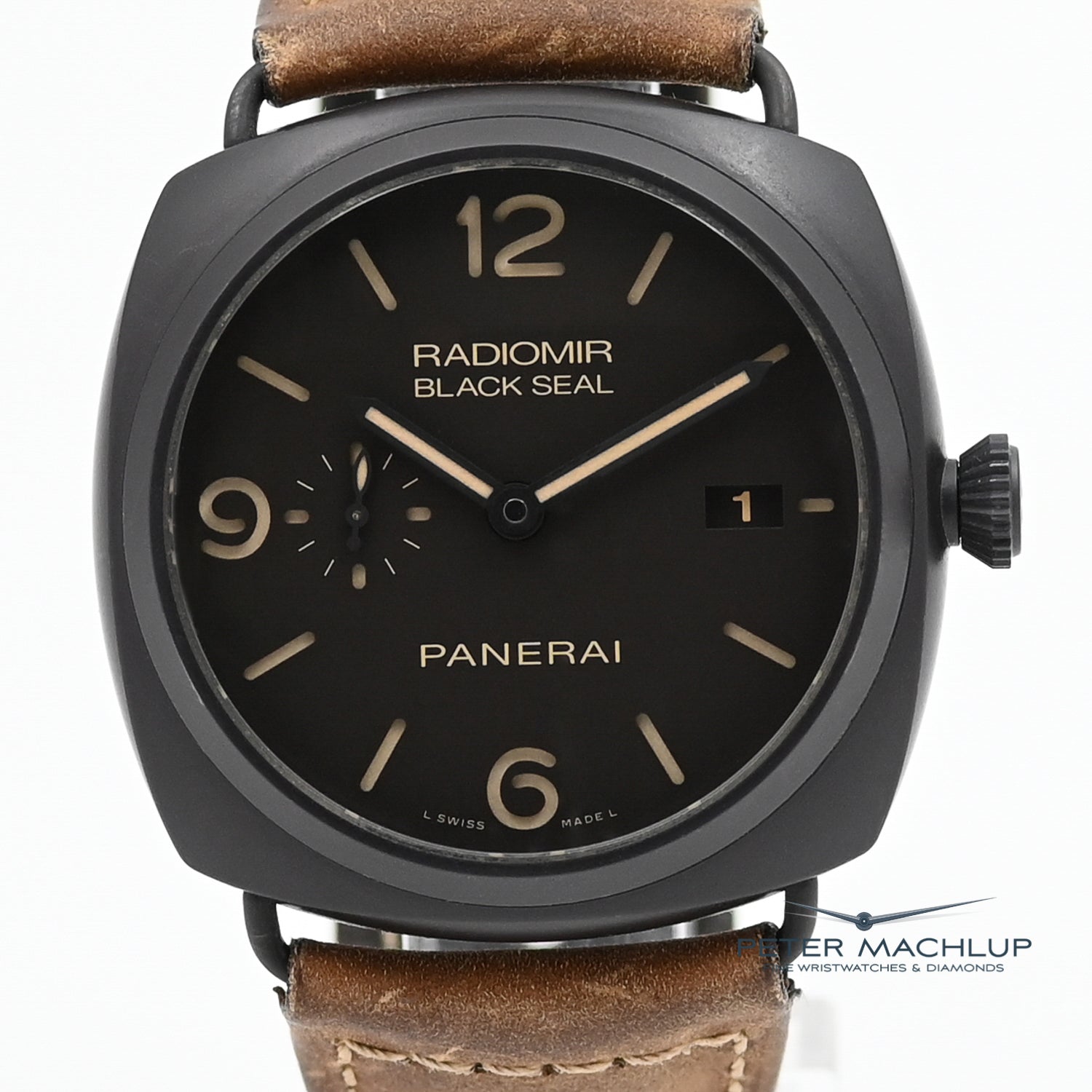 Panerai Radiomir Black Seal 3 Days Automatic 45mm Men's Luxury Watch - Perfect for Business, Formal Events & Watch Collectors
