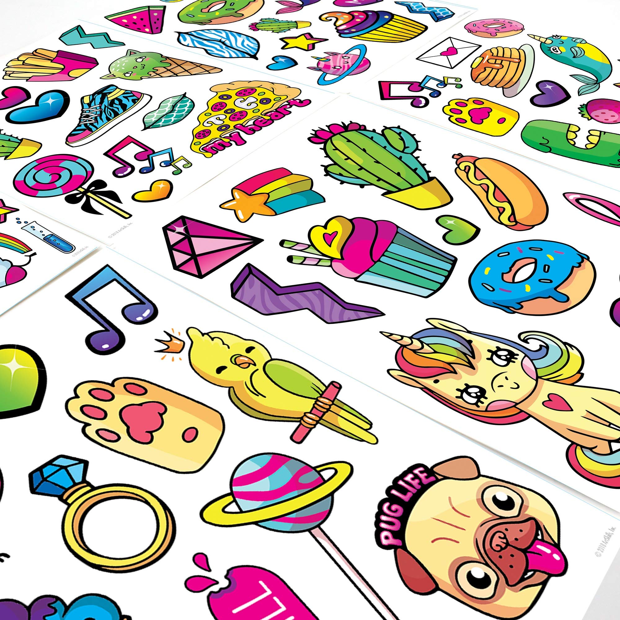 ArtSkills Fun Trendy Stickers - Peel Off Sticker Book with 180 Adhesive Decals for Kids, Teachers & Classroom Activities | Perfect for Scrapbooking, DIY Crafts & School Projects