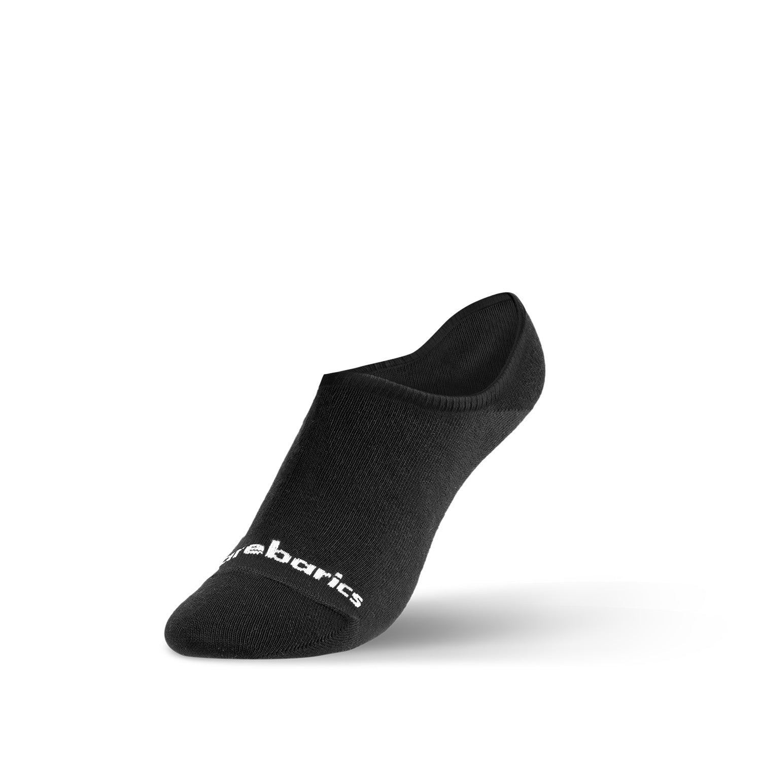 Barebarics Barefoot No Show Socks for Men & Women - Breathable & Comfortable Invisible Liner Socks - Perfect for Running, Yoga, Gym & Everyday Wear - Black