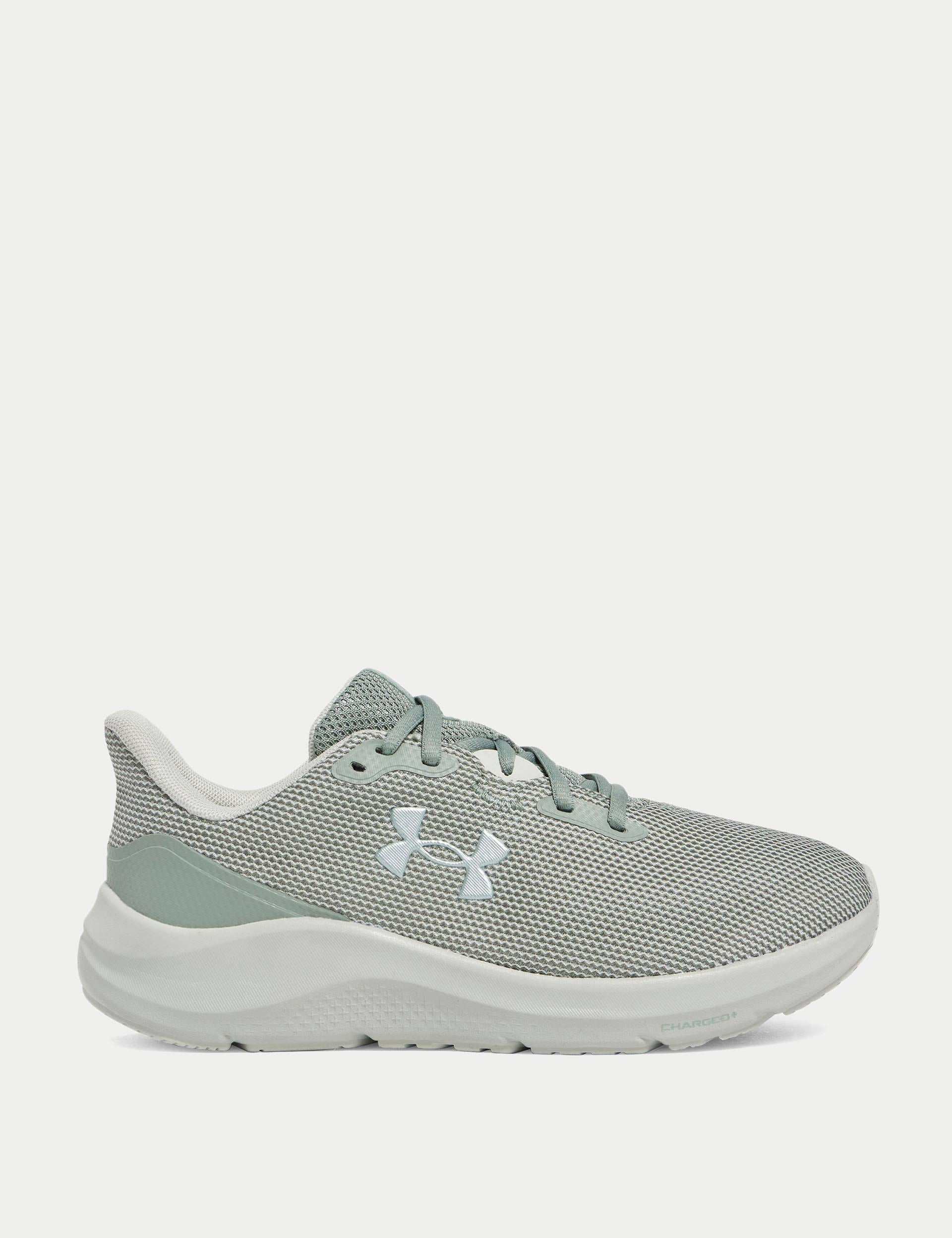 Pursuit 4 Running Shoes for Men & Women - Lightweight Silica Green/Metallic Silica Athletic Sneakers - Perfect for Jogging, Gym Workouts & Daily Wear