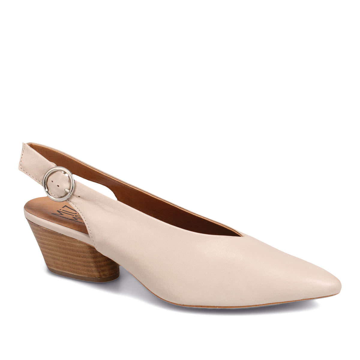 Heidi Slingback Heels for Women - Comfortable Low Block Heel Sandals | Perfect for Summer, Weddings & Date Nights