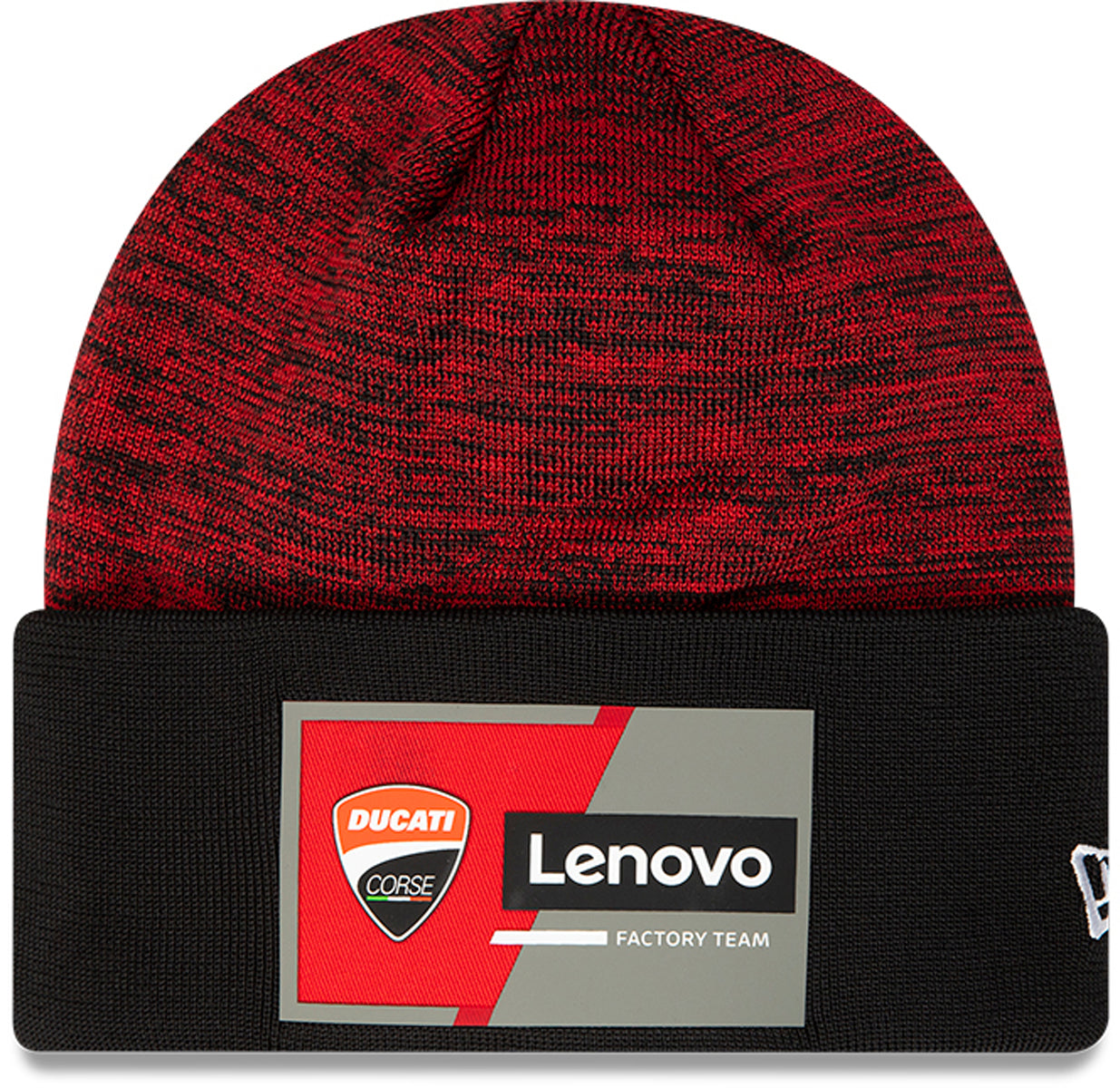 Ducati Moto GP Official New Era JM Rider Beanie Hat - Winter Warm Skull Cap for Motorcycle Racing Fans & Bikers - Perfect for Cold Weather Riding & Motorsport Events