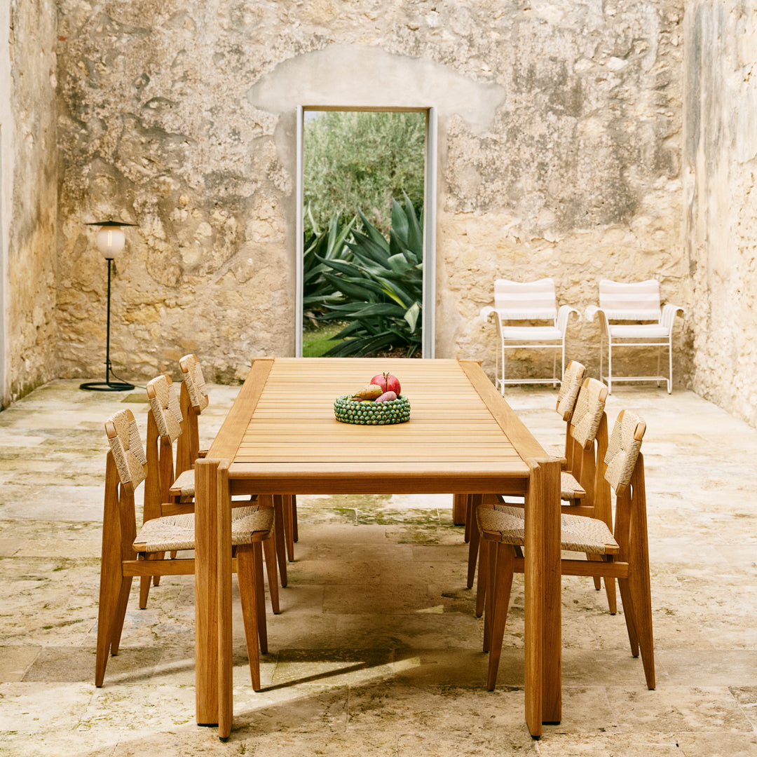 Outdoor Dining Chair - C Chair - Patio, Garden, Poolside & Backyard Furniture for Comfortable Seating