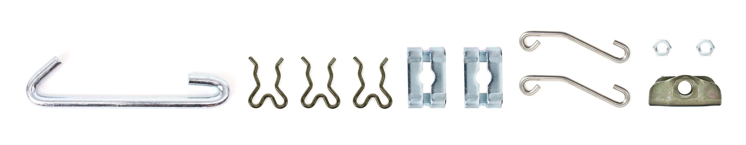Premium RSBCC06S Brake Cable Set with Hardware - Compatible with Powerglide & Manual Transmissions | Durable Replacement for Smooth Braking Performance | Ideal for Automotive Repair & DIY Projects