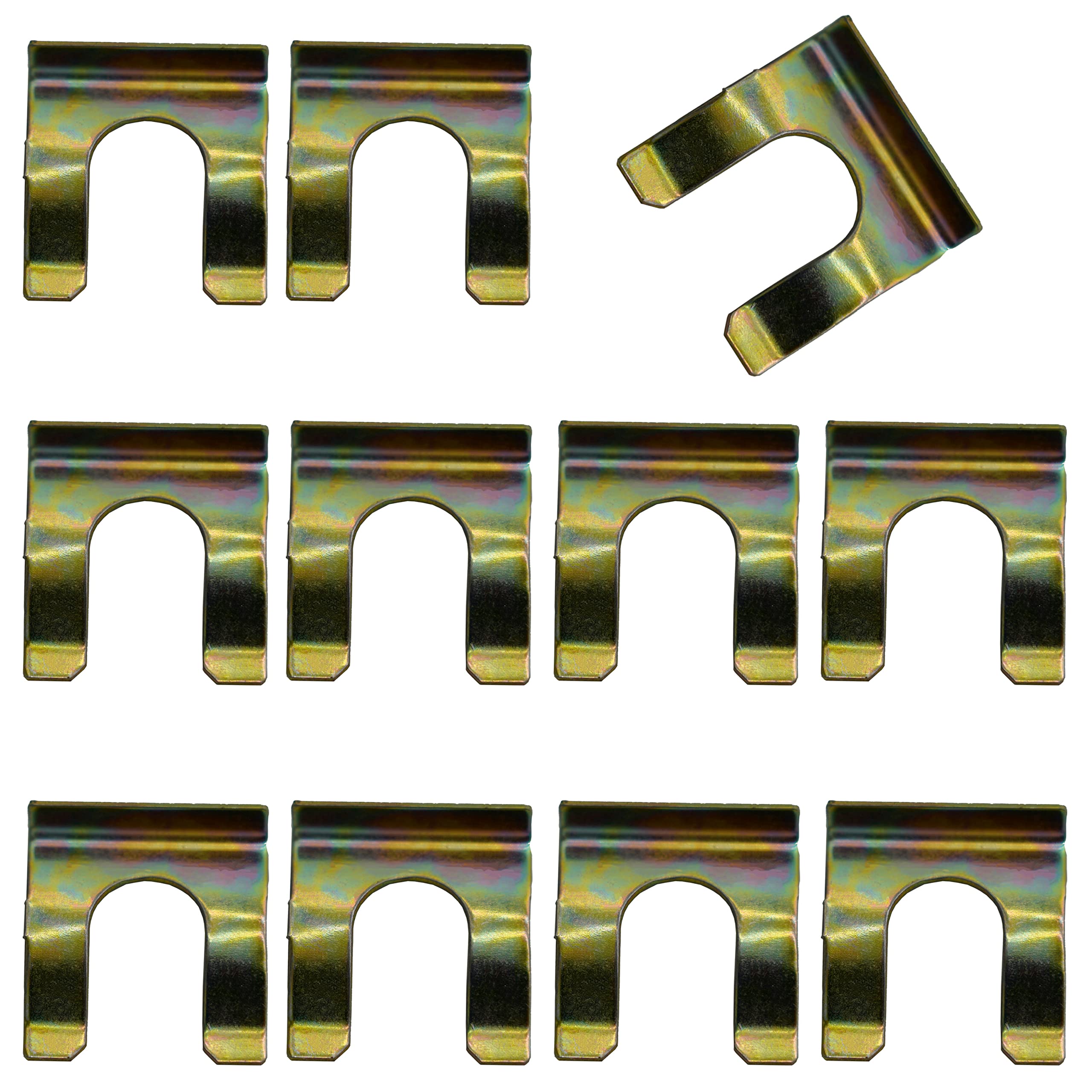 Autrends 10-Pack Brake Line Clips - Durable Brake Hose Locking & Retaining Clips for Cars, Trucks & Auto Vehicles | Perfect for Brake System Repair & Maintenance