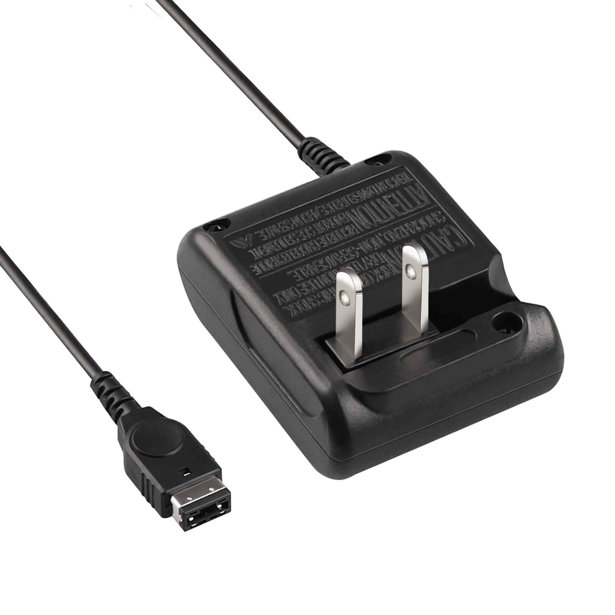 Original Game Boy Advance SP Charger - 5.2V 450mA AC Wall Adapter & Travel Power Cord for Nintendo GBA SP & NDS Systems | Perfect for Home Gaming & On-the-Go Charging