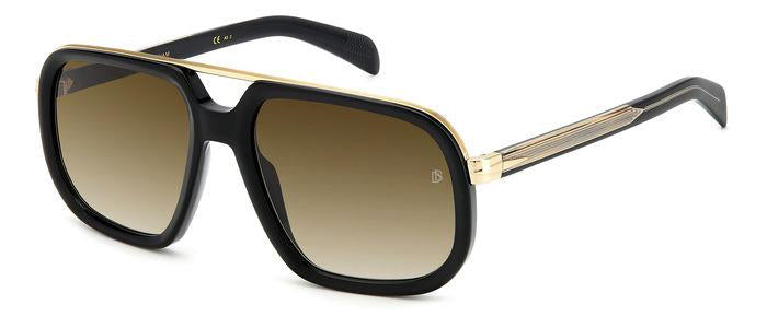 David Beckham DB7101/S Men's Sunglasses - Polarized UV Protection Aviator Style for Driving, Outdoor Sports & Fashion