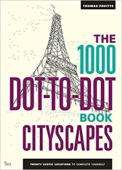 1000 Dot to Dot Cityscapes - Giant Softcover Activity Book for Adults & Kids - Stress Relief, Brain Games & Creative Fun - Perfect for Travel, Home & Classroom Activities