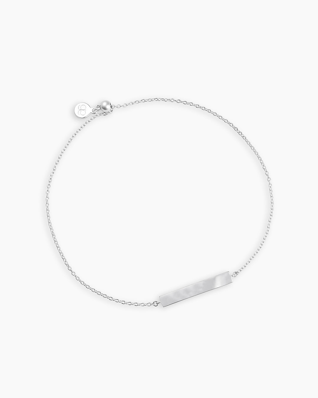 Custom Adjustable Silver Plate Bracelet for Women - Elegant & Stylish Jewelry for Everyday Wear, Parties & Gifts