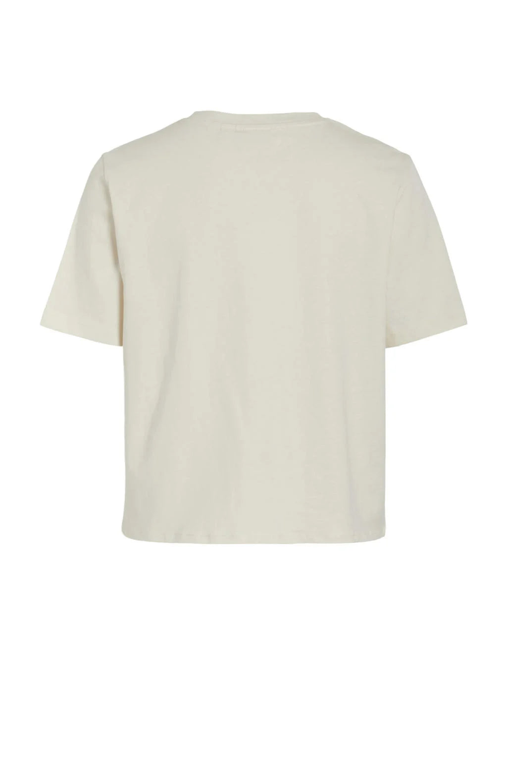Pippa Knot T-Shirt in Eggnog Color - Stylish & Comfortable Women's Top for Casual Wear, Outings & Everyday Fashion