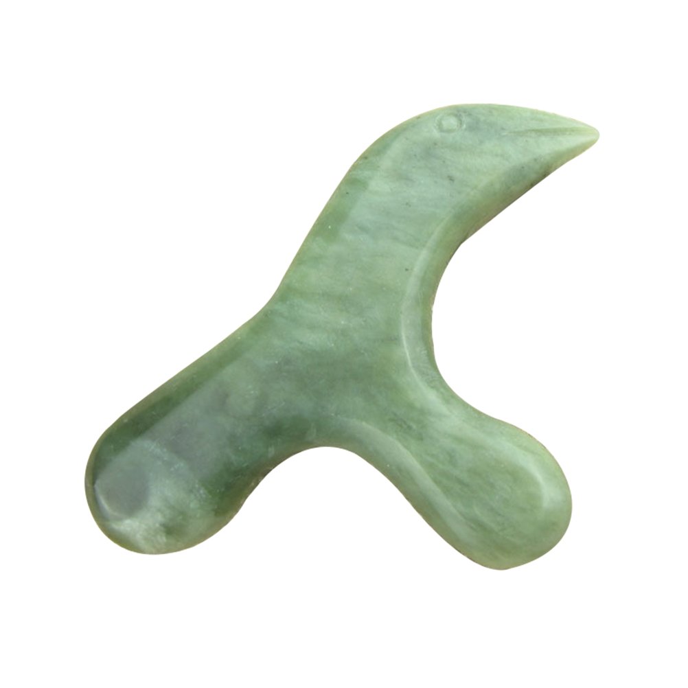 ROSENICE Jade Foot Massager - Acupressure Therapy Tool for Pain Relief & Relaxation | Perfect for Home Spa, Post-Workout Recovery & Stress Relief