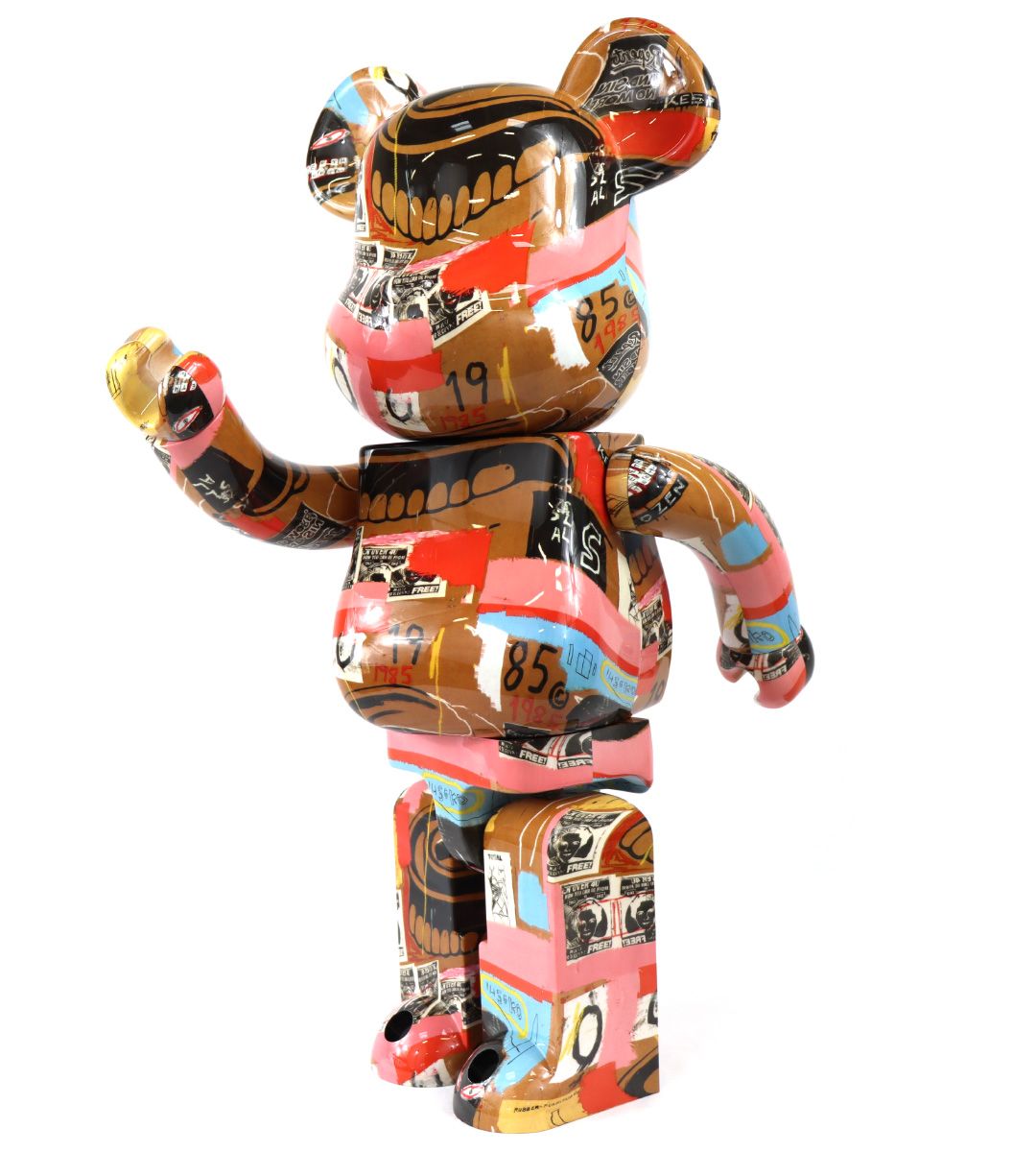 1000% Bearbrick Warhol X Basquiat 2 - Limited Edition Designer Art Toy for Collectors | Perfect for Home Display & Pop Culture Enthusiasts