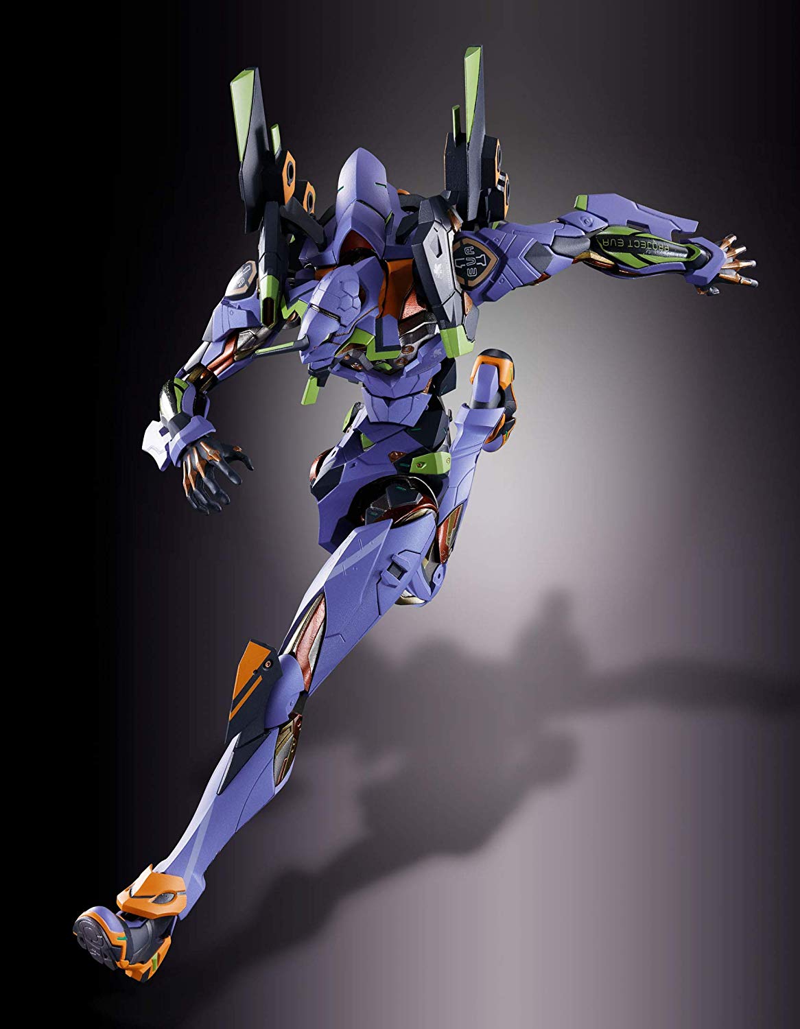 Bandai Metal Build Evangelion EVA-01 Test Type Action Figure - Neon Genesis Evangelion Collectible Model for Anime Fans & Display