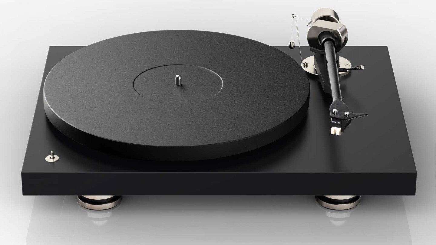Pro-Ject Debut Pro Turntable - High-End Audiophile Vinyl Record Player (Black) | Perfect for Home Audio Systems & Music Enthusiasts