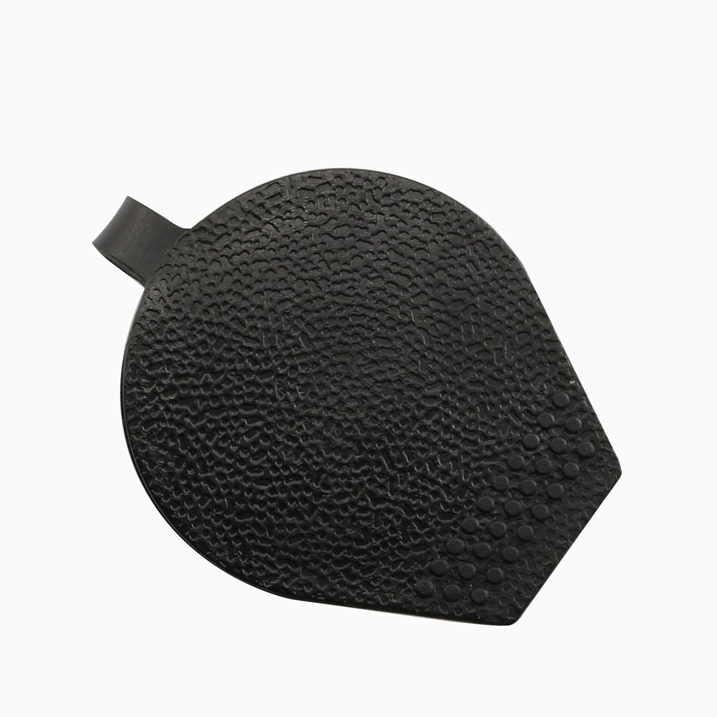 6-Pack 22mm Black Rubber Door Lock Dust Covers - Waterproof & Dustproof Caps for Cam Locks - Durable Plastic Material to Extend Lock Lifespan (Ideal for Garage Doors, Storage Units & Outdoor Equipment)
