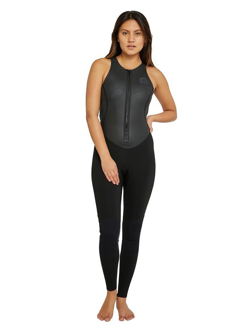 O'Neill Women's Cruise 2mm Front Zip Long Jane Wetsuit - Full Body Swimsuit for Surfing, Diving & Water Sports