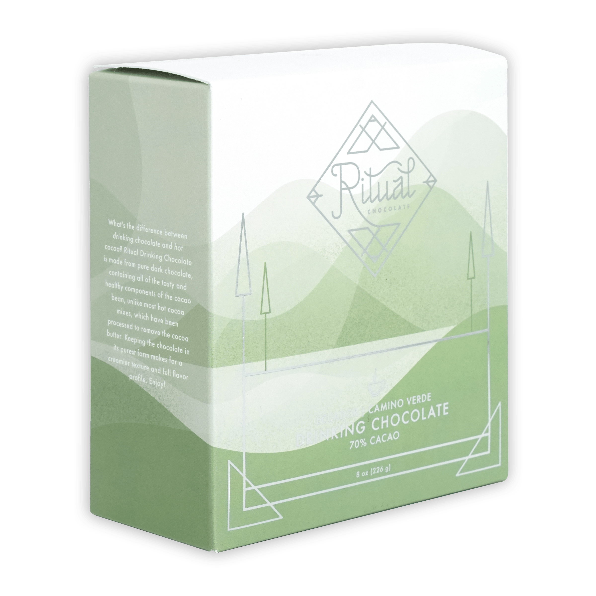 Premium Ecuadorian 70% Dark Drinking Chocolate - Rich & Smooth Hot Cocoa Mix for Gourmet Beverages, Baking & Desserts | Perfect for Cozy Nights, Gifts & Special Occasions